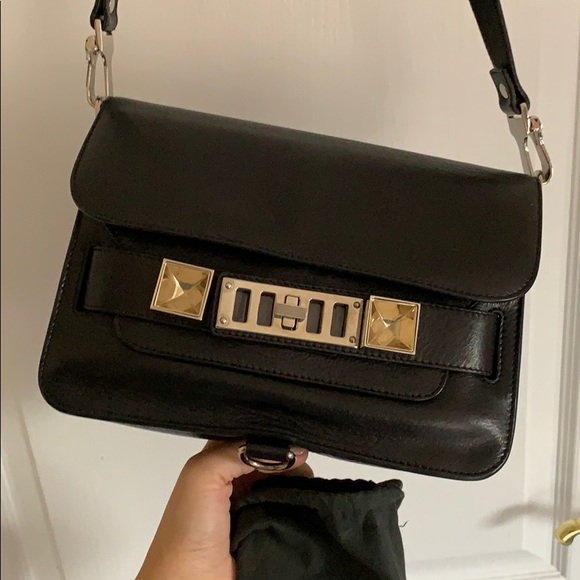 Proenza Schouler PS11 Mini Classic black bag - Picture 4 of 8